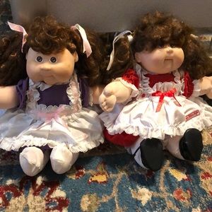 Cabbage Patch vintage talking kids cornsilks